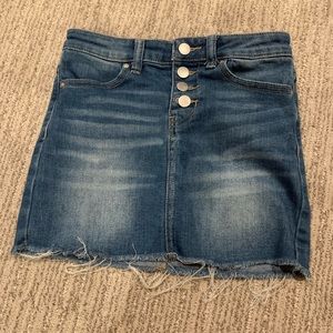 Girls jean skirt